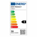 Wentylator sufitowy z oświetleniem EDM 33827 Ross Biały 35 W 4100 Lm 2190 Lm Chowany