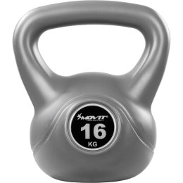 Kettlebell Hantle szare - 16 kg