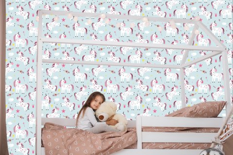 Tapeta Dla Dzieci - Piękne Jednorożce