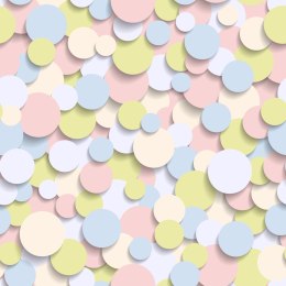 Tapeta Kolorowe Koła - Efekt 3D