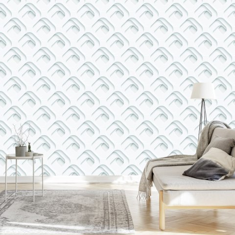 Tapeta Nowoczesna, Optyczna, Efekt 3D, Do Sypialni