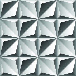 Tapeta Optyczna 3D, Figury Geometryczne, Do Salonu