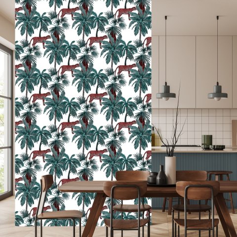 Tapeta - Dzikie Koty I Palmy