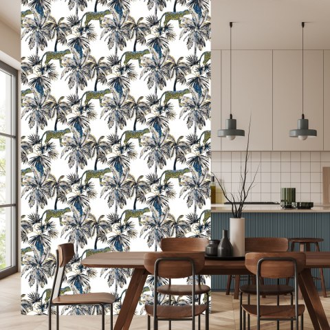 Tapeta - Dzikie Koty I Palmy