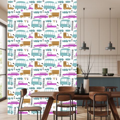 Tapeta Ciężarówki Na Drodze