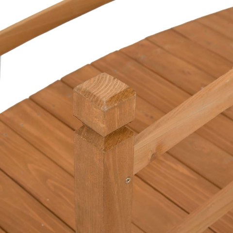 Mostek ogrodowy, 140x60x60 cm, lite drewno jodłowe Mostek ogrodowy, 140x60x60 cm, lite drewno jodłowe