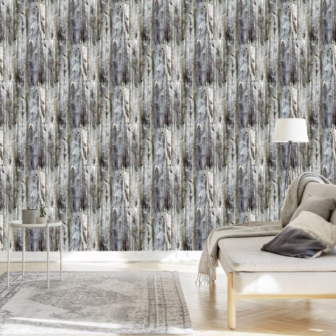 Tapeta Deski Drewniane Pionowe