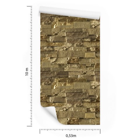 Tapeta Kamień Cegła - Efekt 3D