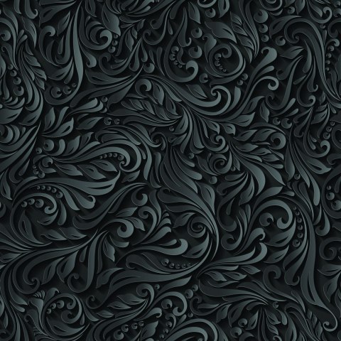 Tapeta 3D, Nowoczesna, Liście, Do Salonu, Biura