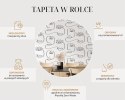 Tapeta Retro-Klasyczny Ornament W Stylu Barokowym