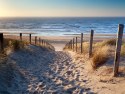 Obraz Wieloczęściowy Plaża Nad Morzem Północnym 3D
