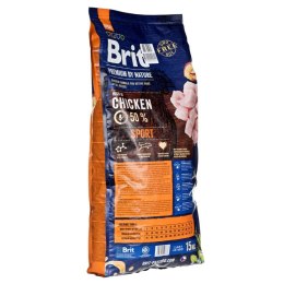 Karma Brit Premium by Nature Sport Dorosły kurczak 15 kg