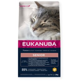 Karma dla kota Eukanuba Senior Chicken kurczak 2 Kg