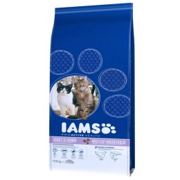Karma dla kota IAMS Pro Active Health Adult & Senior Łosoś 15 kg