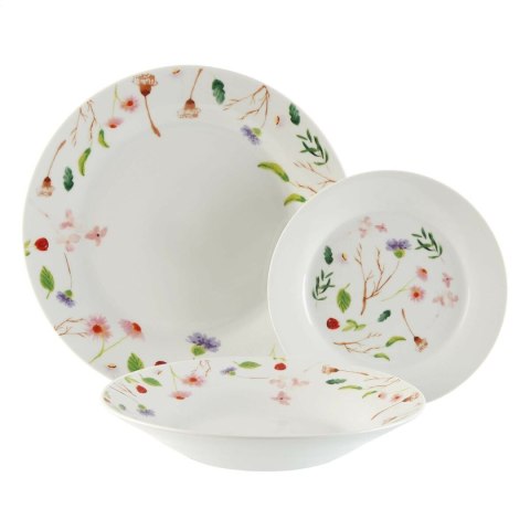 Zestaw Obiadowy Versa Sansa Porcelana 18 Części