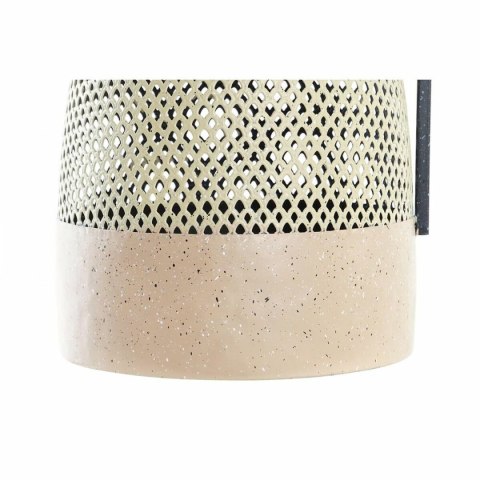 Wazon DKD Home Decor Czarny Metal Brązowy Jasnobrązowy (26 x 26 x 39 cm)