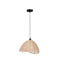 Lampa Sufitowa Naturalny Rattan 60 W Stożkowa 220 -240 V 34 x 20 x 30 cm (2 Sztuk)