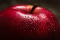 Obraz Wieloczęściowy Czerwone Jabłko W Skali Makro
