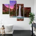 Obraz Wieloczęściowy Wodospady Havasupai