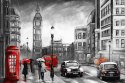 Obraz Wieloczęściowy Widok Ulicy Londynu