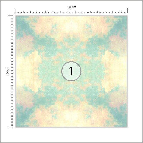 Fototapeta Kwadratowa Chmura Ii