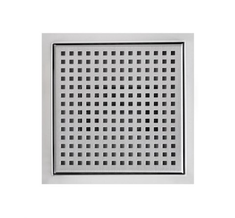 Odpływ prysznicowy kwadratowy 25x25cm kratka ściekowa stal nierdzewna Gitter