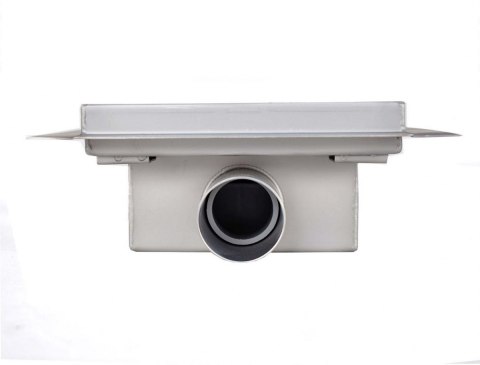 Odpływ prysznicowy kwadratowy 25x25cm kratka ściekowa stal nierdzewna Gitter