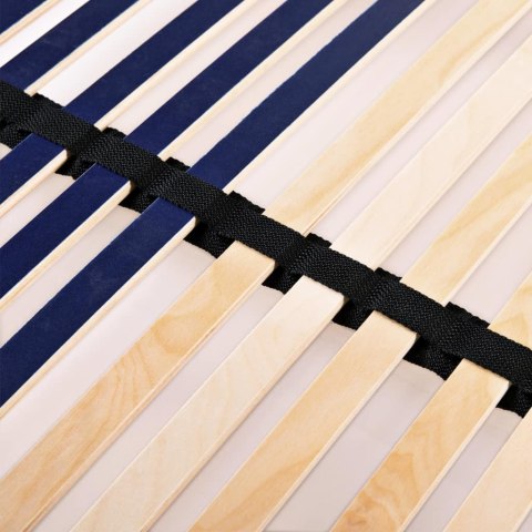Stelaż do łóżka z 42 listwami, 7 stref, 120 x 200 cm Stelaż do łóżka z 42 listwami, 7 stref, 120 x 200 cm