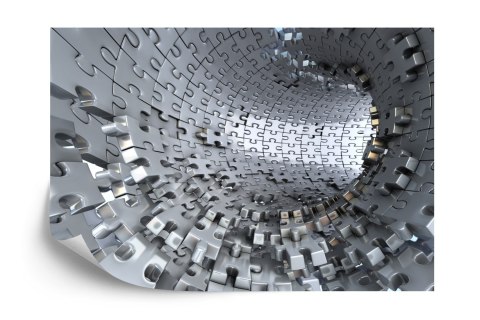 Fototapeta 3D Tunel - Puzzle