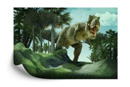 Fototapeta Realistyczny Dinozaur W Zieleni