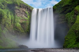 Fototapeta Wodospad Skógafoss