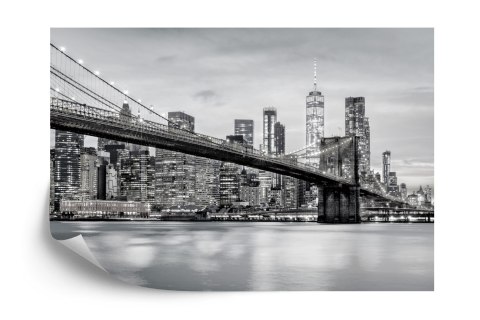 Fototapeta Brooklyn Bridge Nyc W Czerni I Bieli