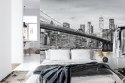 Fototapeta Brooklyn Bridge Nyc W Czerni I Bieli