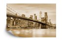 Fototapeta Brooklyn Bridge Nyc W Sepii