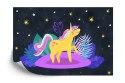 Fototapeta Ula La Unicornio Night Stars