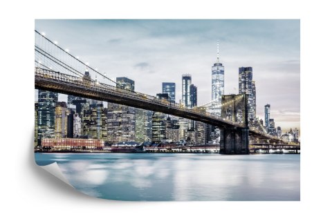 Fototapeta Fajny Filtr Brooklyn Bridge Nyc