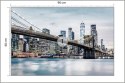 Fototapeta Fajny Filtr Brooklyn Bridge Nyc