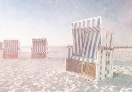 Fototapeta Ostsee Strandkörbe