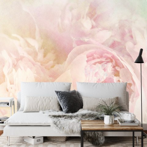 Fototapeta Piękne Kwiaty Wyblakłe Rocznika