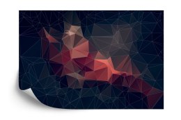 Fototapeta Abstract Retro Colortriangle Background,