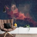 Fototapeta Abstract Retro Colortriangle Background,