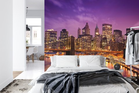 Fototapeta New York Manhattan Pont De Brooklyn