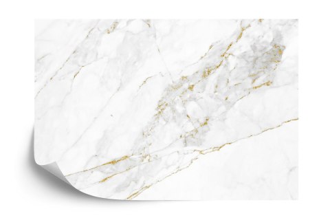 Fototapeta White Gold Marble Texture Pattern Background With High Resolution Design For Cover Book Or Brochure, Poster, Wallpape