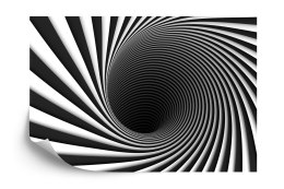 Fototapeta Abstract Background Lines Black Hole 3D