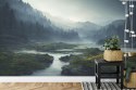 Fototapeta Breathtaking Landscape 4K Background