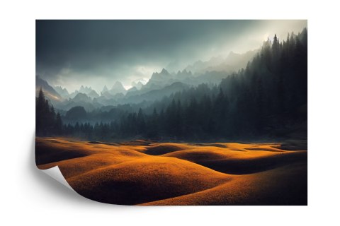 Fototapeta Breathtaking Nature Mountain Landscape, 3D