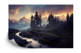 Fototapeta Breathtaking Nature Mountain Landscape, 3D