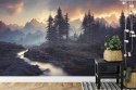 Fototapeta Breathtaking Nature Mountain Landscape, 3D