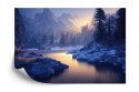 Fototapeta Breathtaking Nature Mountain Landscape, 3D