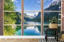 Fototapeta Fensterblick Gosausee